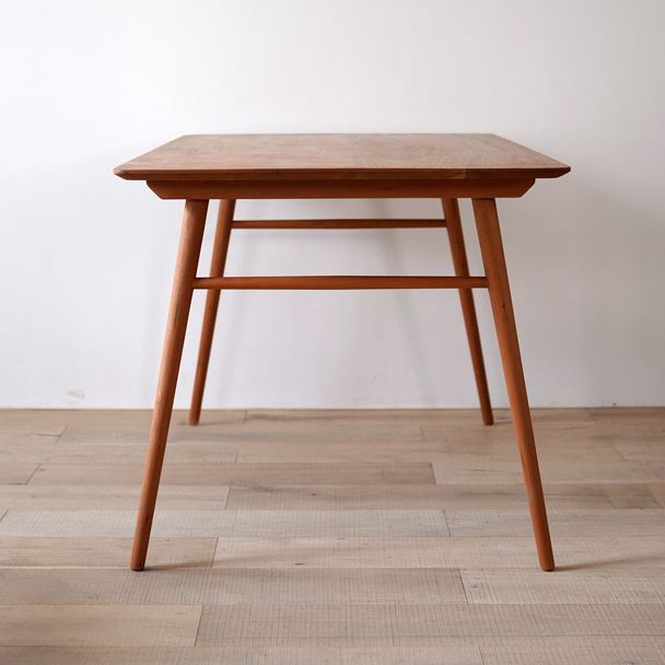 Rectangle Dining Site Table Simplicity Style Solid Wood Dining Room Collection with 4-foot Clearhalo ' dining_table' 'Dining Tables & Seating' 'Dining Tables' 'furn' 'furn_dining_table' 'Furniture' 'furniture_dining_table' 'Kitchen & Dining Furniture' 'kitchen&dining_furn' 'kitchen' 'kitchen_dining_table' 1200x1200_8a9dbedb-1bf5-4228-a9c5-807e0b677600