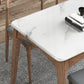 Medieval Modern Sintered Stone Table Kitchen Rectangle White Top Table with 4 Wood Legs Clearhalo ' dining_table' 'Dining Tables & Seating' 'Dining Tables' 'furn' 'furn_dining_table' 'Furniture' 'furniture_dining_table' 'Kitchen & Dining Furniture' 'kitchen&dining_furn' 'kitchen' 'kitchen_dining_table' 1200x1200_8aa0e66c-fe34-4bb0-89a1-626b0e1797e3