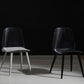 Scandinavian Plastic Dining Chairs Armless Low Back Dining Side Chair