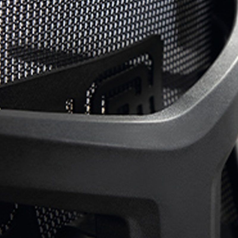 Chaise de bureau ergonomique moderne sans roues à bras fixes rembourrés sans chaise de bureau pénible