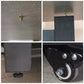 Foldable Woode Table in Grey Medieval Modern Rectangle Table with Storage Trestle Base Clearhalo ' dining_table' 'Dining Tables & Seating' 'Dining Tables' 'furn' 'furn_dining_table' 'Furniture' 'furniture_dining_table' 'Kitchen & Dining Furniture' 'kitchen&dining_furn' 'kitchen' 'kitchen_dining_table' 1200x1200_8aa99e55-3400-4340-b0cf-b466b6476005