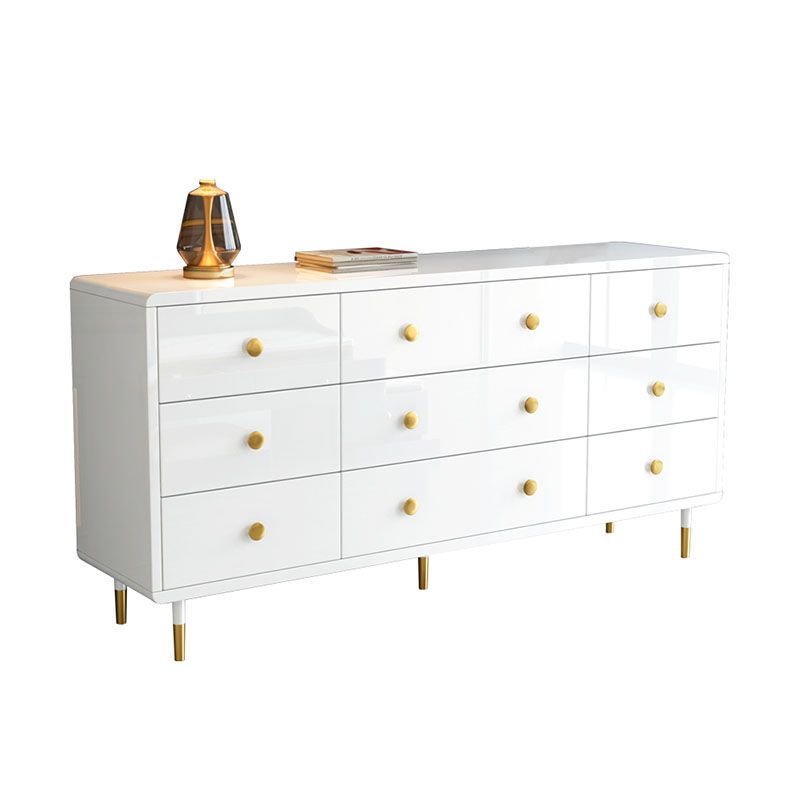 Moderne dressoir kunstmatige hout opbergkist, 31,5-inch hoogte