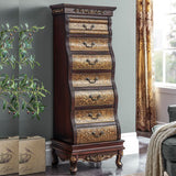 Traditional Style Lingerie Chest Vertical Wooden Storage Chest with 7 Drawers Clearhalo 'Bedroom Furniture' 'Dressers & Chests' 'dressers_chests' 'furn' 'furn_dressers_chests' 'Furniture' 1200x1200_8aaea31a-b6b4-439e-bd0b-17527b390e6d