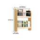 Pine Wood Wall Mounted Bookshelf Natural Scandinavian Bookcase for Bedroom Clearhalo 'Bookcases' 'Furniture' 'furniture_bookcases' 'Office Furniture' 1200x1200_8aaec649-1a25-42d1-a4f7-546fefedd68d