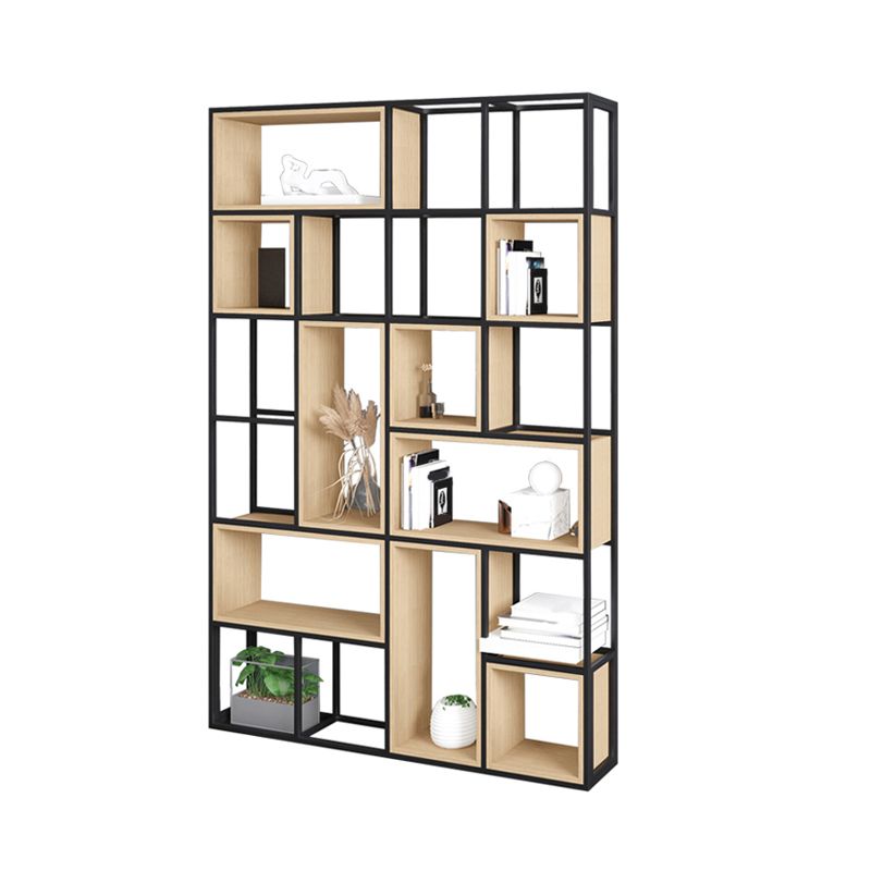 Modern Office Open Shelf Natural 11.81" W Engineered Wood Bookshelf Clearhalo 'Bookcases' 'furn' 'furn_bookcases' 'Furniture' 'Office Furniture' 1200x1200_8ab015a1-9547-4176-9b9c-15f7b693dac4