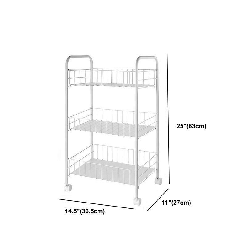 Industrial Iron Etagere Bookshelf Open Vertical Bookshelf with Caster Wheels Clearhalo 'Bookcases' 'furn' 'furn_bookcases' 'Furniture' 'furniture_bookcases' 'kitchen' 'kitchen_bookcases' 'Living Room Furniture' 'Office Furniture' 1200x1200_8ab510bc-a643-4bc1-a1b6-65ed104a1d17
