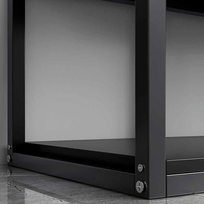 Industrial Metal Etagere Bookcase Open Back Bookshelf for Home Office Clearhalo 'Bookcases' 'Furniture' 'furniture_bookcases' 'kitchen' 'kitchen_bookcases' 'Living Room Furniture' 'Office Furniture' 1200x1200_8ab64847-09f1-4e20-bb04-0ac5460ebdcc