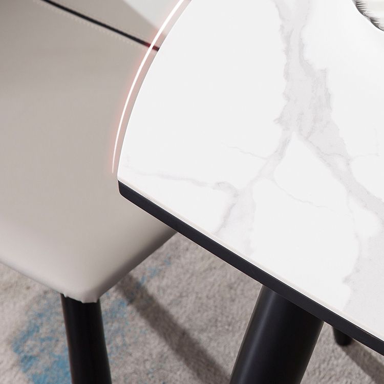 Contemporary Style Furniture 4-foot Round Dining Site Table with Drop Leaf Clearhalo ' dining_table' 'Dining Tables & Seating' 'Dining Tables' 'furn' 'furn_dining_table' 'Furniture' 'furniture_dining_table' 'Kitchen & Dining Furniture' 'kitchen&dining_furn' 'kitchen' 'kitchen_dining_table' 1200x1200_8ab69d1c-5943-49e1-bbd4-f288bda8b26c