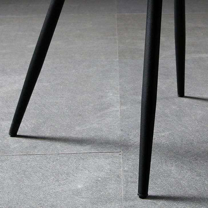 Contemporary Indoor Side Chair Upholstered Wingback Metal Dining Room Chair Clearhalo ' kitchen&dining_furn' 'Dining Chairs' 'Dining Tables & Seating' 'dining_chair' 'furn' 'furn_dining_chair' 'Furniture' 'furniture_dining_chair' 'Kitchen & Dining Furniture' 'kitchen' 1200x1200_8aba217c-9ebb-4067-9fcb-cdbbcce41af3