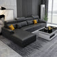 Scandinavian L-Shape Sofa and Chaise Pillow Top Arm High Back Sectional with Slipcover Clearhalo 'furn' 'furn_sectionals' 'Furniture' 'furniture_sectionals' 'kitchen' 'kitchen_sectionals' 'Living Room Furniture' 'Sectionals' 1200x1200_8abeb2c2-ca69-4950-ae4c-62de790aa75c