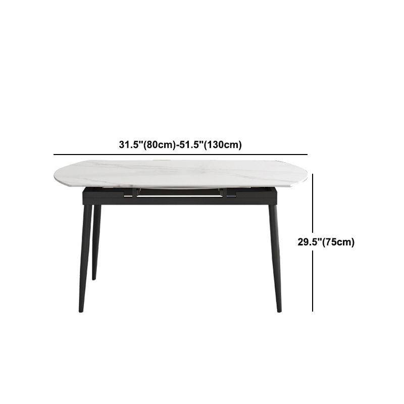Contemporary Style Sintered Stone Dining Round Table Set 1/4/5/7 Pieces Dining Set Clearhalo 'Dining Room Sets' 'Dining Tables & Seating' 'dining_room_set' 'furn' 'furn_dining_room_set' 'Furniture' 'Kitchen & Dining Furniture' 1200x1200_8ac010d7-a8fc-46bb-ab92-6cdfc16a5ab4