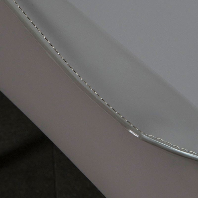 Minimalist Style Leather Dining Chair Solid Back Arm Dining Side Chair for Home Clearhalo ' kitchen&dining_furn' 'Dining Chairs' 'Dining Tables & Seating' 'dining_chair' 'furn' 'furn_dining_chair' 'Furniture' 'furniture_dining_chair' 'Kitchen & Dining Furniture' 'kitchen' 1200x1200_8ac1abba-b692-49f1-9b39-4eea068ade98