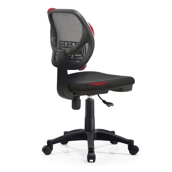 Schwarzer Nylon Modern Conference Chair Low Back Mesh Conference Chair