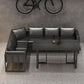 Industrial Sintered Stone Dinner Room Kitchen Table Black Table with Metal Base for Dinning Room Clearhalo ' dining_table' 'Dining Tables & Seating' 'Dining Tables' 'furn' 'furn_dining_table' 'Furniture' 'furniture_dining_table' 'Kitchen & Dining Furniture' 'kitchen&dining_furn' 'kitchen' 'kitchen_dining_table' 1200x1200_8ac5919d-353e-4a60-b75e-c7434a621cde