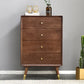 Solid Wood Accent Chest Modern 15.74" Wide Rectangle Chest with Drawers