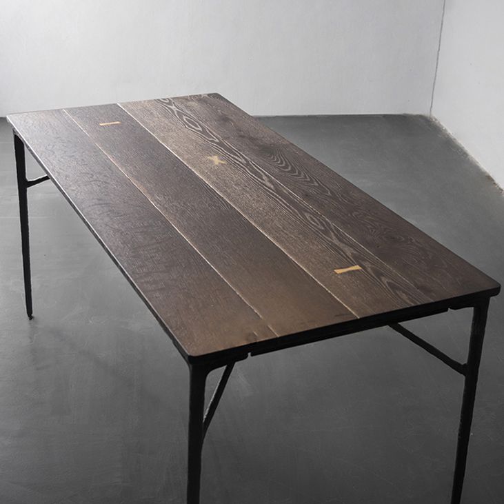 Rectangle Oak Solid Wood Furniture Luxury Style Dining Room Collection Clearhalo 'Dining Tables & Seating' 'Dining Tables' 'dining_table' 'furn' 'furn_dining_table' 'Furniture' 'furniture_dining_table' 'Kitchen & Dining Furniture' 'kitchen' 'kitchen_dining_table' 1200x1200_8ac834d6-5fce-42cd-8a05-4957f7116efa