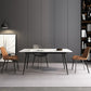 Industrial Style Sintered Stone Dining Carbon Steel Base Rectangle Table for Home Clearhalo ' dining_table' 'Dining Tables & Seating' 'Dining Tables' 'furn' 'furn_dining_table' 'Furniture' 'furniture_dining_table' 'Kitchen & Dining Furniture' 'kitchen&dining_furn' 'kitchen' 'kitchen_dining_table' 1200x1200_8acb6d38-52bc-4117-9cb3-1b0788587d61
