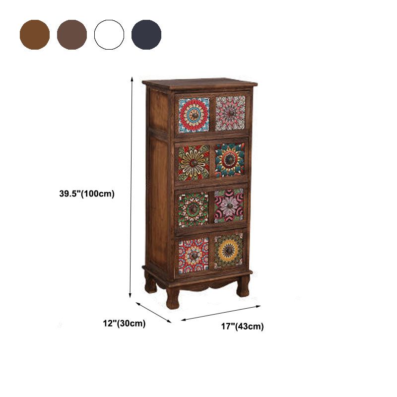 12" W Storage Chest Dresser Vertical Wood Storage Chest with Drawers for Bedroom Clearhalo 'Bedroom Furniture' 'Dressers & Chests' 'dressers_chests' 'furn' 'furn_dressers_chests' 'Furniture' 1200x1200_8acfa6c1-abc0-4bf3-b8ce-2e98f2ce61ea