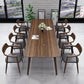 Solid Wood Contemporary Dining Table Rectangle Table with 4 Legs Clearhalo ' dining_table' 'Dining Tables & Seating' 'Dining Tables' 'furn' 'furn_dining_table' 'Furniture' 'furniture_dining_table' 'Kitchen & Dining Furniture' 'kitchen&dining_furn' 'kitchen' 'kitchen_dining_table' 1200x1200_8ad192c9-0fec-43d8-9bfd-148200218007
