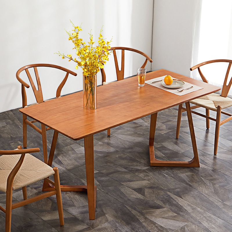 伝統的なキッチンダイニングチェアソリッドウッドアームダイニングチェア