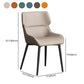 Contemporary Metal Dining Arm Chairs Wingback Parsons Chair for Home Use (Set of 2) Clearhalo ' kitchen&dining_furn' 'Dining Chairs' 'Dining Tables & Seating' 'dining_chair' 'furn' 'furn_dining_chair' 'Furniture' 'furniture_dining_chair' 'Kitchen & Dining Furniture' 'kitchen' 1200x1200_8ad59395-cef8-4e66-ba69-1fa40885b765