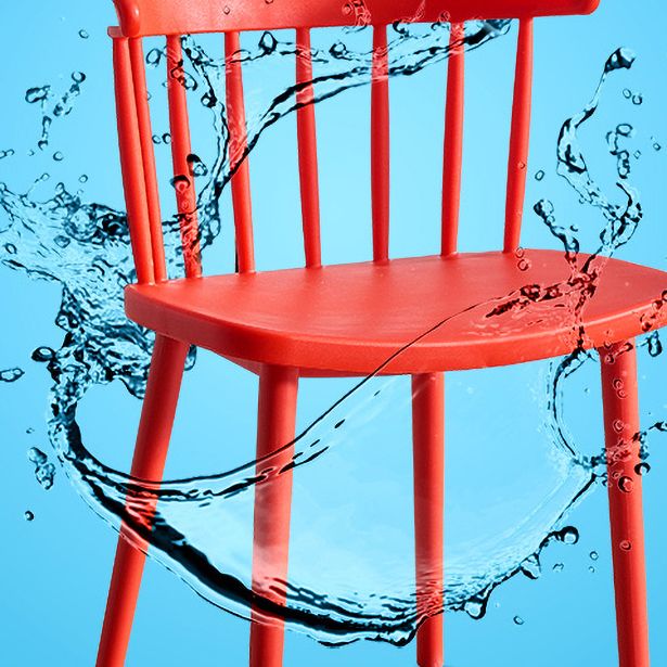 Scandinavian Plastic Dining Kitchen Room Chair Windsor Back Side Chair Clearhalo ' kitchen&dining_furn' 'Dining Chairs' 'Dining Tables & Seating' 'dining_chair' 'furn' 'furn_dining_chair' 'Furniture' 'furniture_dining_chair' 'Kitchen & Dining Furniture' 'kitchen' 1200x1200_8ad8646d-df32-4bd8-9122-99999e27a810