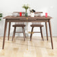Extendable Solid Wood Dining Table Rectangular Table for Home