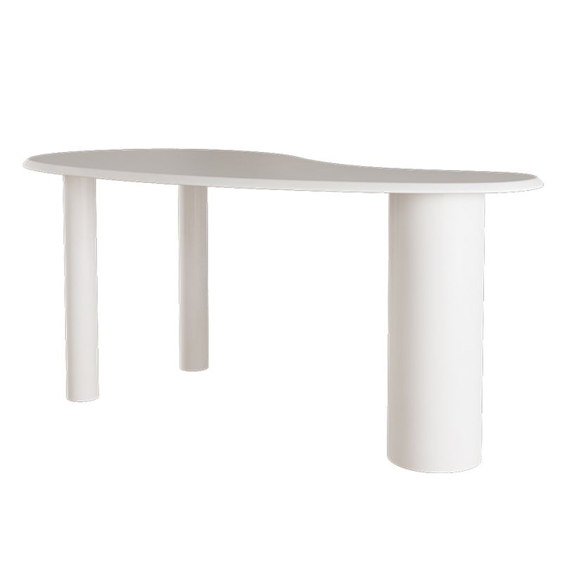 Contemporary Style Writing Desk Curved Bedroom and Office Desk Clearhalo 'furn' 'furn_office_desk' 'Furniture' 'Office Desks' 'Office Furniture' 'office_desk' 1200x1200_8adb2e5d-aac7-44d9-848a-ea13a7e3611f