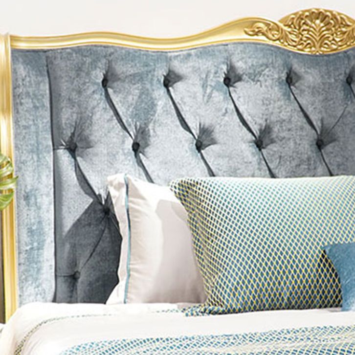 Letto moderno altezza regolabile testiera imbottita standard