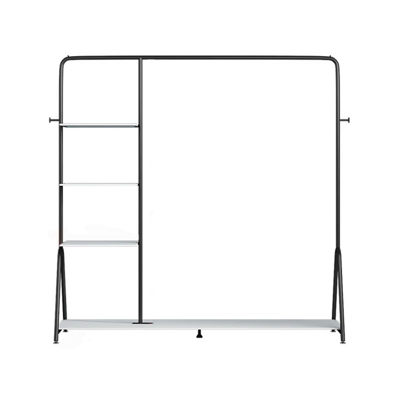 Industrial Style Coat Rack Metal Free Standing Multi Layer Shelves Coat Rack Clearhalo 'Entry & Mudroom Furniture' 'furn' 'furn_hall_tree_coat_racks' 'Furniture' 'Hall Trees & Coat Racks' 'hall_tree_coat_racks' 1200x1200_8add2f30-0840-48aa-9a1b-ecef41da55ea