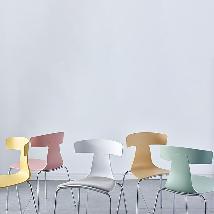 Stackable Dining Armless Chairs Indoor Dining Side Chairs with Metal Legs Clearhalo ' kitchen&dining_furn' 'Dining Chairs' 'Dining Tables & Seating' 'dining_chair' 'furn' 'furn_dining_chair' 'Furniture' 'furniture_dining_chair' 'Kitchen & Dining Furniture' 'kitchen' 1200x1200_8adede12-8344-4a2a-92d7-7c3dcf050c38