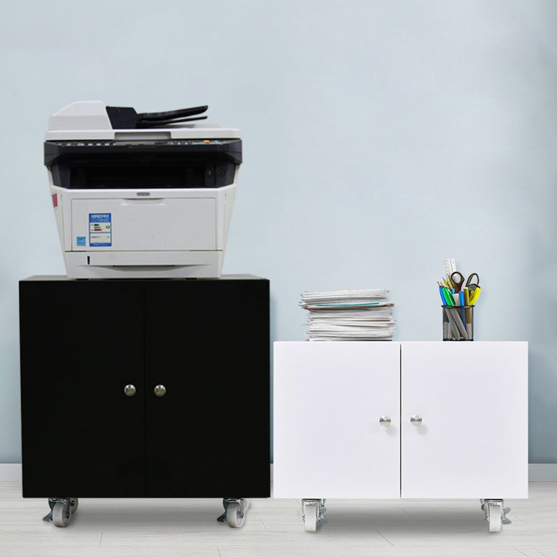 Office Metal Cabinet Modern Locking Drawers File Cabinet with Castors Clearhalo 'Filing Cabinets' 'filling_cabinets' 'furn' 'furn_filling_cabinets' 'Furniture' 'Office Furniture' 1200x1200_8ae5b29c-b8f1-4bb2-84bd-3738e7c4aaca