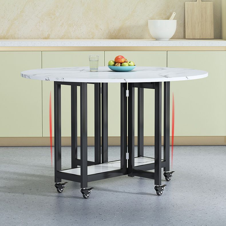 Midcentury Style Round Furniture Solid Wood Dining Table for Dining Room Clearhalo ' dining_table' 'Dining Tables & Seating' 'Dining Tables' 'furn' 'furn_dining_table' 'Furniture' 'furniture_dining_table' 'Kitchen & Dining Furniture' 'kitchen&dining_furn' 'kitchen' 'kitchen_dining_table' 1200x1200_8ae67e70-1d6e-46e7-96d3-73d1af706e42