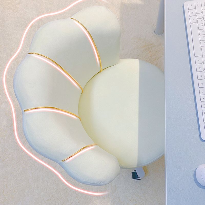 Modern Armless Slide Chair Adjustable Seat Height Desk Chair