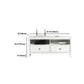 White Contemporary TV Stand Faux Wood TV Cabinet with Drawers Clearhalo 'furn' 'furn_tv_stands_entertainment_centers' 'Furniture' 'Living Room Furniture' 'TV Stands & Entertainment Centers' 'TV Stands & Media Storage Furniture' 'tv_stands_entertainment_centers' 1200x1200_8ae951a8-c1de-4bde-a56b-881343d74116