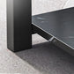 Glam Frame Salontafel Leisteen Cocktailtafel met Opbergplank voor Woonkamer