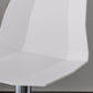 Industrial Backrest Armless Counter Stool Adjustable Iron Stool with Plastic Cushion