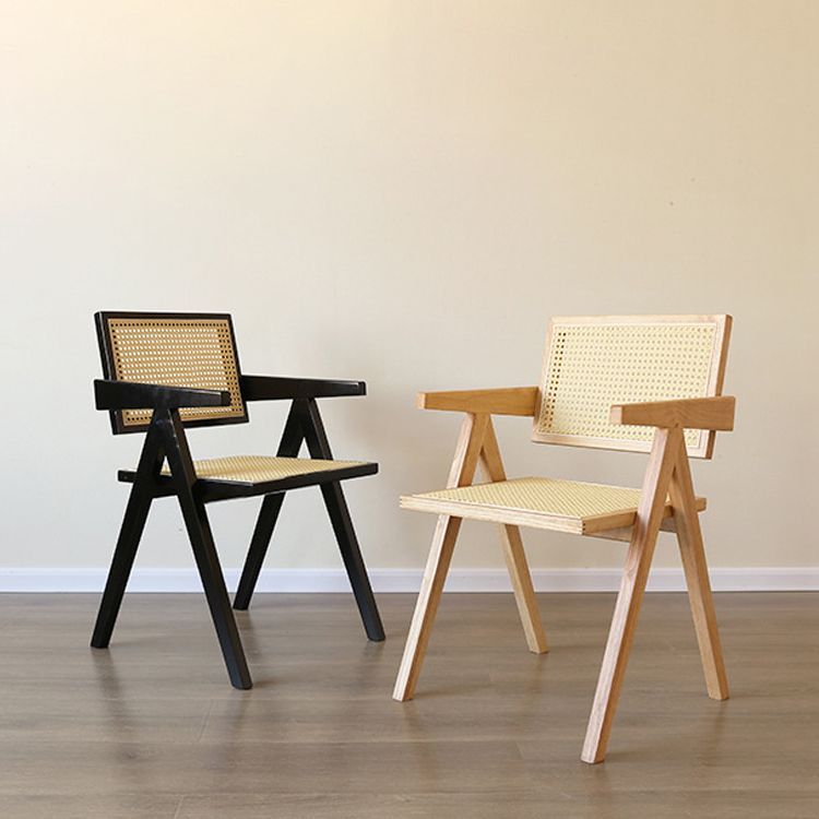 Modern Style Kitchen Dining Room Wood Chair Set Open Back Arm Chairs Set Clearhalo ' kitchen&dining_furn' 'Dining Chairs' 'Dining Tables & Seating' 'dining_chair' 'furn' 'furn_dining_chair' 'Furniture' 'furniture_dining_chair' 'Kitchen & Dining Furniture' 'kitchen' 1200x1200_8af013dc-da08-4309-bd06-6f7be6d7929c