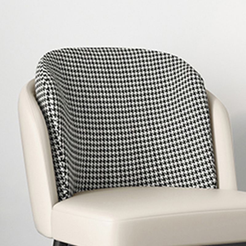 Glam Metal Dining Room Chair Upholstered Fabric Dining Side Chair for Restaurant Use Clearhalo ' kitchen&dining_furn' 'Dining Chairs' 'Dining Tables & Seating' 'dining_chair' 'furn' 'furn_dining_chair' 'Furniture' 'furniture_dining_chair' 'Kitchen & Dining Furniture' 'kitchen' 1200x1200_8af0b431-9af6-430b-9e06-39d5966d2207