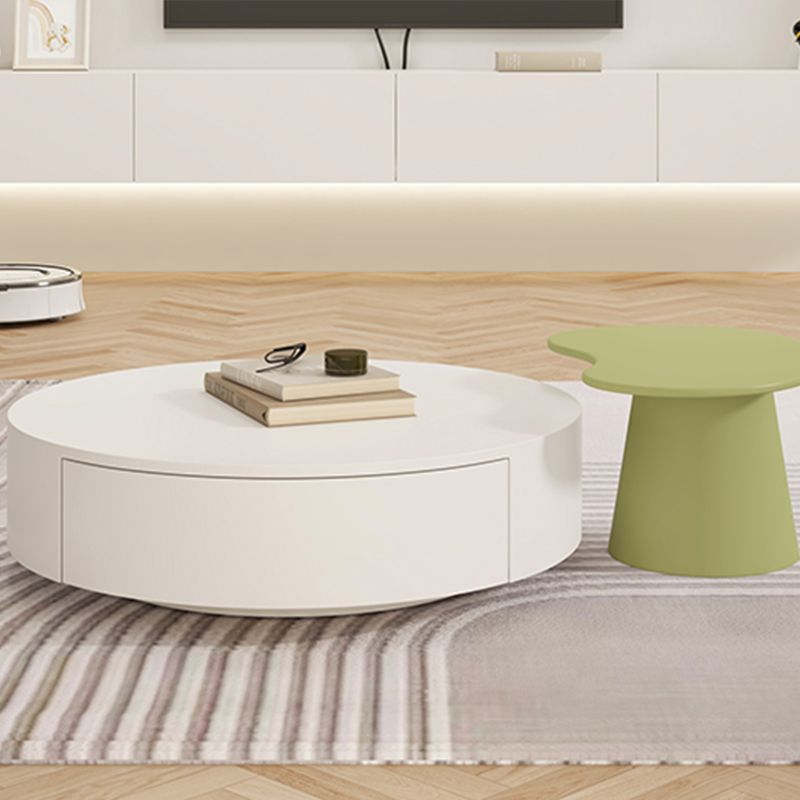 コンテンポラリーテレビスタンドの壁に取り付けられたテレビメディアコンソールとキャビネット