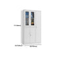 Steel Wardrobe Armoire Contemporary White Storage Cabinet for Home