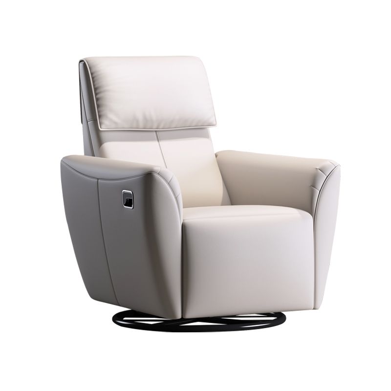 Sedia convertibile in pelle autentica 33,46 "L x 39.37" W x 40.15 "H Sedia girevole