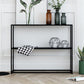 Console contemporanea con console contemporanea da 31,5 "con console rettangolare