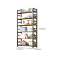 Moderner Stil Open Back Bookshelf Engineered Hole Books für Büro