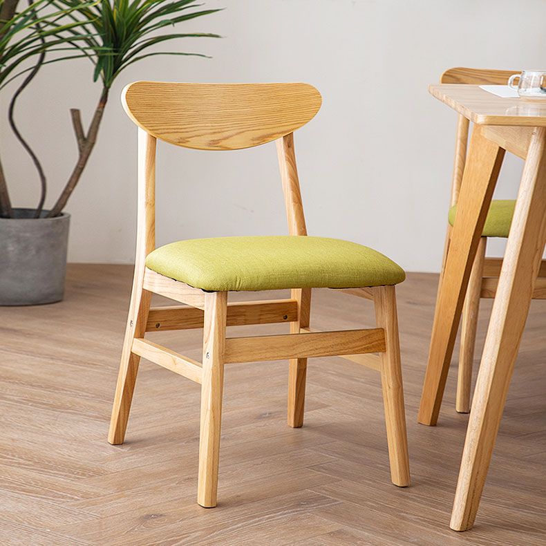 Industrial Wood Kitchen Dining Room Chair Open Back Side Chair Clearhalo 'Dining Chairs' 'Dining Tables & Seating' 'dining_chair' 'furn' 'furn_dining_chair' 'Furniture' 'furniture_dining_chair' 'Kitchen & Dining Furniture' 1200x1200_8af5e0ca-5883-4ca6-957f-b36bd2b35f51