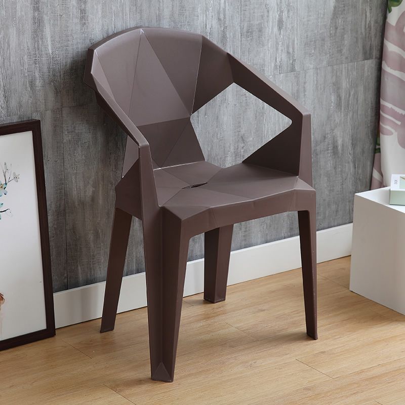 Nordic Chairs Dining Arm Chairs for Kitchen with Plastic Legs Clearhalo 'Dining Chairs' 'Dining Tables & Seating' 'dining_chair' 'furn' 'furn_dining_chair' 'Furniture' 'furniture_dining_chair' 'Kitchen & Dining Furniture' 1200x1200_8af894fa-dd68-45af-b030-7d6fee0c0550