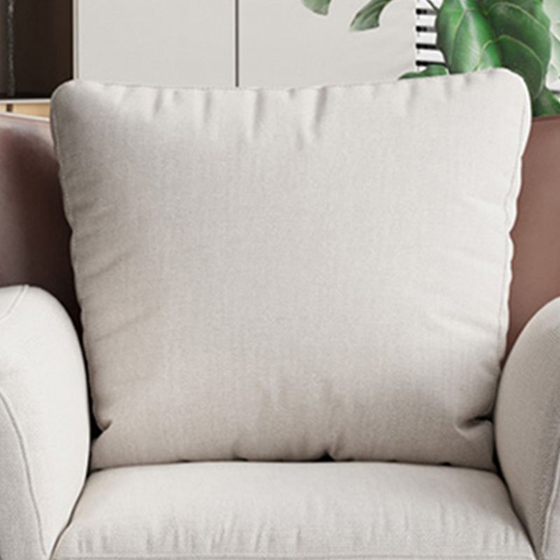 Contemporary 4 Legs Chair Flared Arms Chair with Removable Cushions Clearhalo 'Accent Chairs' 'accent_chairs' 'Chairs & Seating' 'furn' 'furn_accent_chairs' 'Furniture' 'Living Room Furniture' 1200x1200_8afceba8-02eb-411a-aefe-86ee7ddd5783