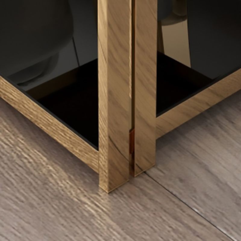 Mid-Century Modern Stone Top End Table Stainless Steel Frame Sofa Side Table Clearhalo 'Coffee & Accent Tables' 'End & Side Tables' 'end_side_table' 'end_side_tables' 'furn' 'furn_end_side_tables' 'Furniture' 'furniture_end_side_table' 'Living Room Furniture' 1200x1200_8afd73d1-8045-4ae3-9d81-7589aafc91f8