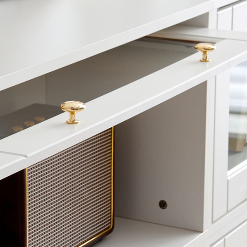 Urban Closed Back Standard Wood Shelf Bookcase for Living Room