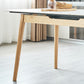 Minimalist Sintered Stone Dining Table White Extendable Dining Table for Kitchen Clearhalo ' dining_table' 'Dining Tables & Seating' 'Dining Tables' 'furn' 'furn_dining_table' 'Furniture' 'furniture_dining_table' 'Kitchen & Dining Furniture' 'kitchen&dining_furn' 'kitchen' 'kitchen_dining_table' 1200x1200_8b001c40-350e-4c7a-8ee5-5ab53674fcda